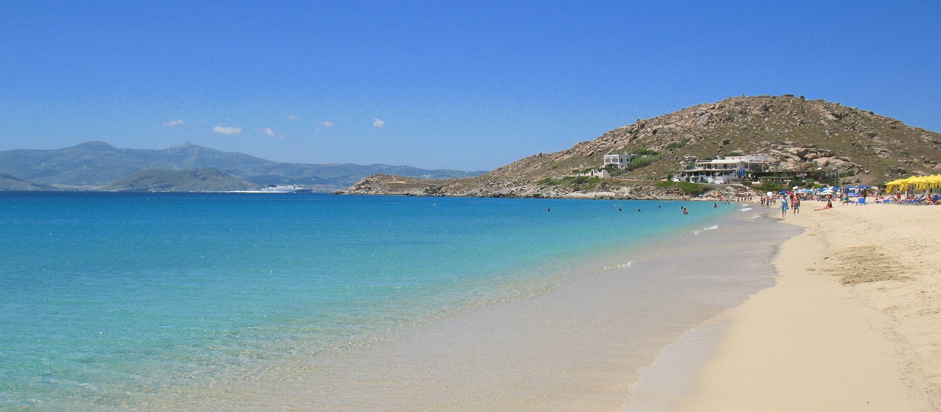 Agios Prokopios Beach in Naxos
